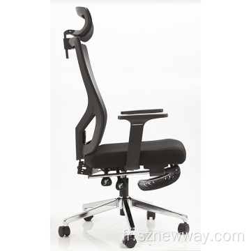 Chaise de jeu de bureau ergonomique Hbada avec repose-tête